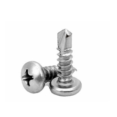 中国 Manufacturer High Quality Cross Head Cross Pan Round Drill Shank Self Drilling Screw 販売のため