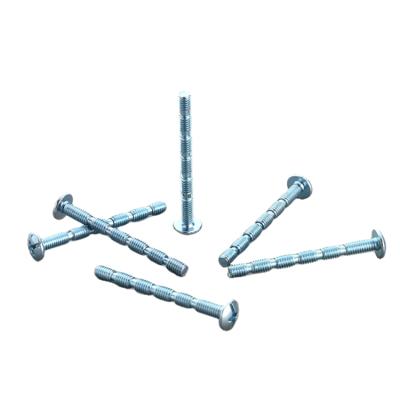 中国 Bamboo Shaped Connecting Pan Machine Screw Roofing Bolt Screw Zinc Screw Professional Made New Fasteners 販売のため