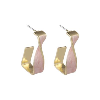 China Factory Supply FASHIONABLE Wholesale China Silver Gold Plated Dangle Jewelry Earrings for sale