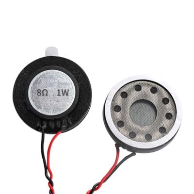 China AirPlay Manufacturer Provides 23MM 8ohm 1W Slim Round Horn Multimedia Speaker Mini Full Frequency for sale