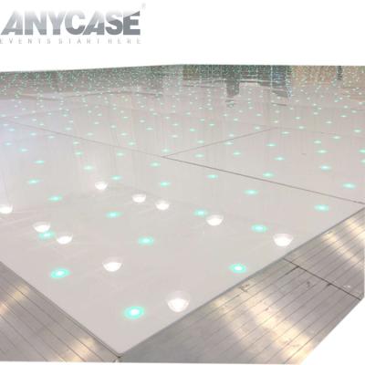 China Events the best LED Dance Floor Dance Floor starlit white wedding party for sale for sale