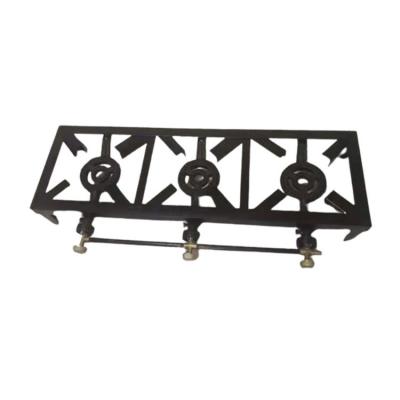 China Direct Selling Lightweight And Affordable Single Stove Gas Cast Iron Twin Burner for sale