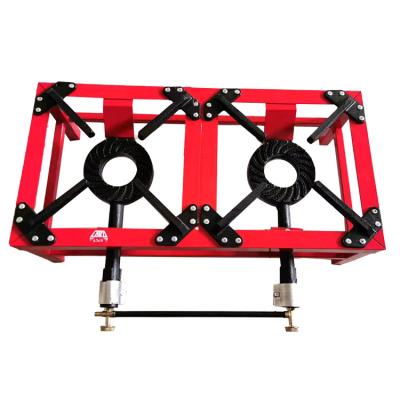 China Hotel China Manufacturer Direct Sale Price Double Burner Gas Stove for sale