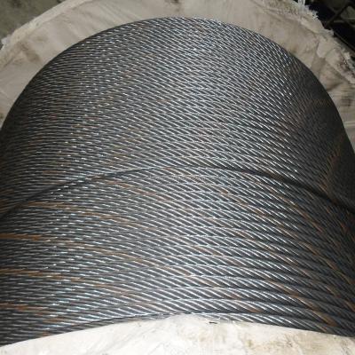 China Rope Galvanized Steel Wire Rope 6x37+iwr for sale