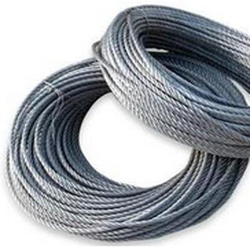 China Rope Customized Size 4x31 Non Alloy Galvanized Steel Wire Ropes for sale