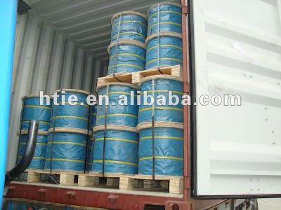 China China Rope Products 6*7 Used Galvanized Steel Wire Rope for sale