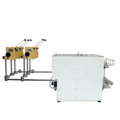 China Automatic Machinery Repair Shops Four Axles Fine Wire Winding Machine With Wire Twister for sale