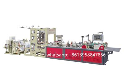 China slider ziplock clothing zipper bag making machine for sale