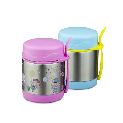 China Sustainable Fashion Stainless Steel Vacuum Lunch Soup Containers Food Thermos For Hot Food Lunch Box for sale