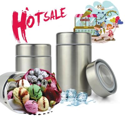 China PORTABLE Wide Mouth Stainless Steel Food Jar Vacuum Insulated Hot Food Containers For Lunch School Soup Thermal for sale