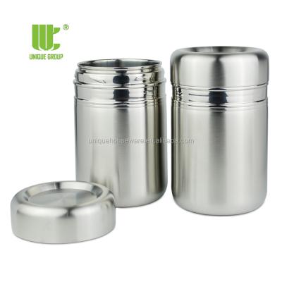 China Keep Fresh Unique Group Stainless Steel Food Grade Vacuum 1.9L Easy Cleaning Jar for sale