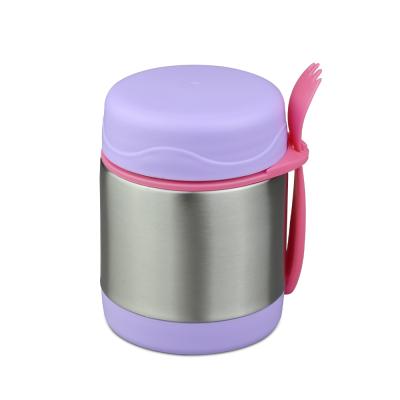 China Stainless Steel Viable Insulated Thermal For Soup Lunch Container Food Flask Insulated Food Jar for sale