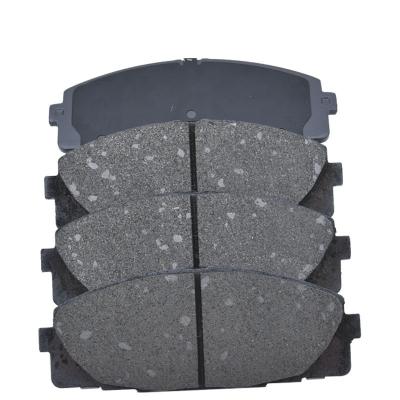 China high safety performance D1225/WVA24423/GDB3411 semi-metallic brake pads best quality Low-metallic/semi-metallic/ceramic no asbestos for sale