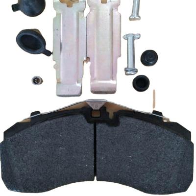 China WVA29087 Ceramic / Semi-Metallic Truck Brake Pads / Active Bus Brake Pads Long Life for sale