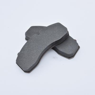 China WVA29131 Ceramic / Semi-Metallic Truck Brake Pads / Active Bus Brake Pads Long Life for sale