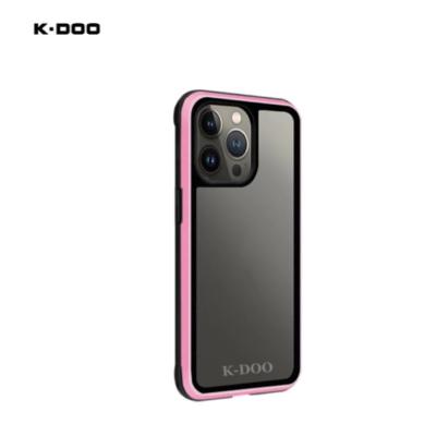 China Fashion shockproof metal K-Doo Ares anti-drop transparent phone case for iPhone 14 13 promax for sale