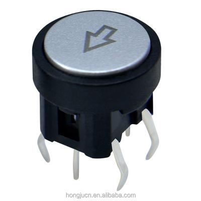 China 50mA 12VDC Momentary Touch Switch Round Trigger 300g (TS2-2B-3AX-3X) for sale