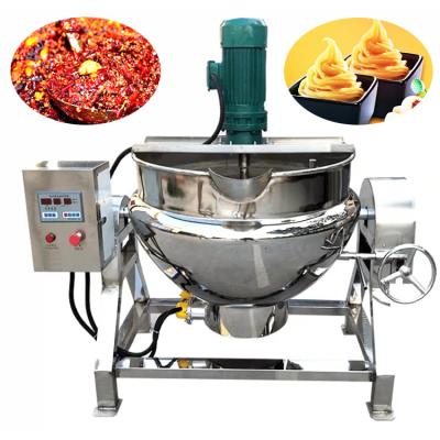 China Snacks Factory Chinese Sauce Boiling Machine Kettle Suppliers for sale