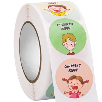 China Waterproof New Year's Day Kid Rewards Sticker Children's Day Kids Sticker for sale