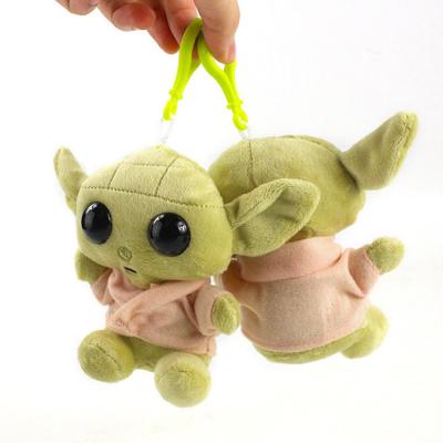 China Plush Toy Doll Gift Baby Cartoon Toy Master Baby Yoda Version Stuffed Soft Baby Yoda Star Cartoon Fights Action Numbers Toy Yoda Act Plush Toy for sale