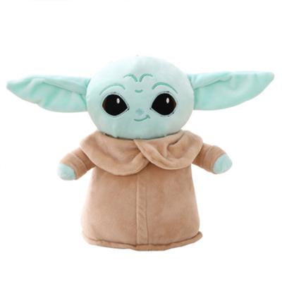 China Wholesale Price Mixed Children's Cartoon Toy Cute Baby Yoda Plush Toys Series BABY Plush Doll Action Figure Toy Pillow Plush Doll for sale