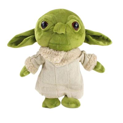 China Toy Cheap Plush Baby Yoda Toy Stuffed Doll Toys Children's Gift Animals Cartoon Yoda For Kids Gift Soft Yoda Stuffed Doll Toys for sale