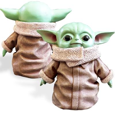 China TOY Mandalorian Baby Yoda Model Figures Baby Yoda Cosplay Toys Movie Figure Toys Kids Model Toys Doll Figure Collection for sale