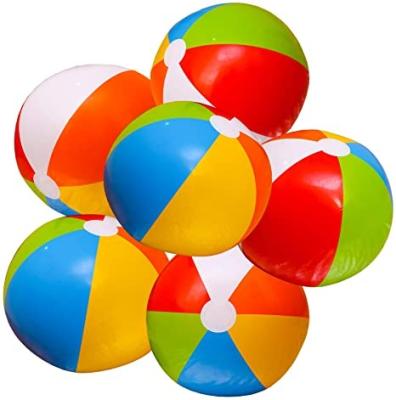 China Toy Toys Games Kids Beach Inflatable Balls Inflate Ball Pattern Design Summer Toy Best For Other Baby Toys Toddlers Swimming Accessories for sale