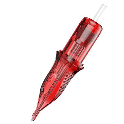 China Rated Round Permanent Top Coating Tattoo Needle Cartridge For Tattoo Supplies 1001RL for sale