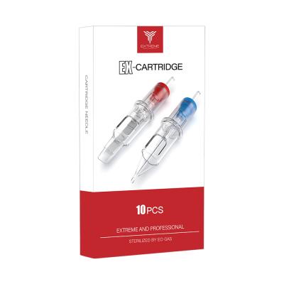 China Dragonhawk Permanent Extreme Professional Disposable Needle Cartridges - Box of 10pcs for Tattoo/PMU/SMP Round Liner for sale