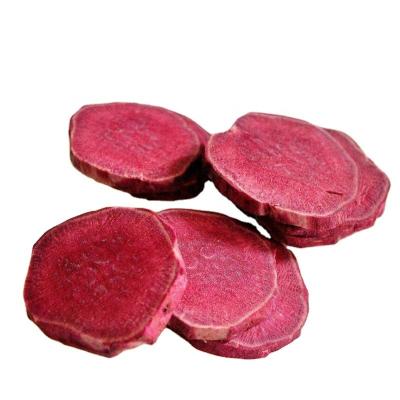 China Cert Snack VF Nutritious Halal Purple Sweet Potato Fries for sale