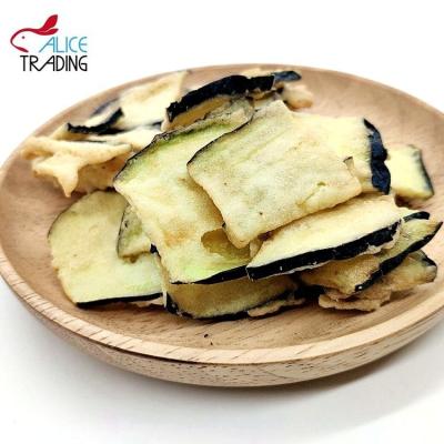 China Healthy Nutritious Empty Fried Vegetable Snacks Snacks Tempura Eggplant for sale