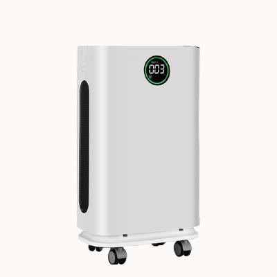 China Home UV Lamp Personal 2-in-1 Hybryid Air Purifier Washer and Humidifier Control Tuya Wifi Multifuncion Humidifying Air Purifier for sale