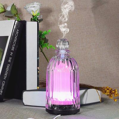 China HOMEFISH OEM Dropshipping Multicolored 120ml Glass Humidifier Essential Oil Diffuseur Scent Diffuser Machine for sale