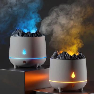 China Nova Chegada Humidificador de Aromaterapia Vulcânico de 400 ml Mini Humidificador de Ares Portátil de Dois modos Humidificador de Aromaterapia Inteligente à venda