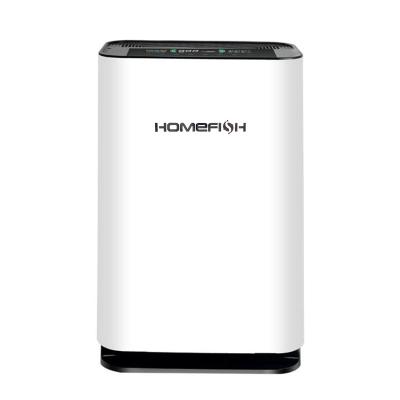 Cina Homefish Purificatore ODM Acqua Luchtreiniger Smart Luftreiniger Hepa Air Scrubber PM2.5 UVC Umidificatore di luce Purificatore d'aria in vendita