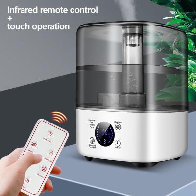 China Humidificador de quarto de 5L de alta carga Humidificador de névoa quente e frio UV esterilizador à venda