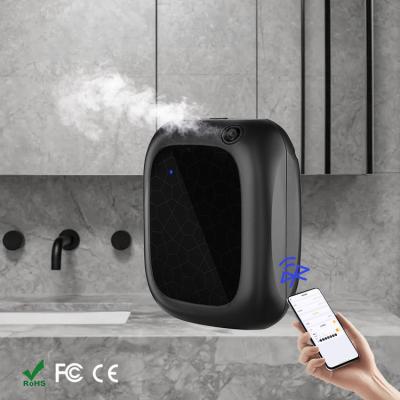 中国 商用ホテル WIFI スマート 香り ディフューザー ウォールマウント 200ml 無水ネブライザー ポータブル ミニ テーブル オイル 香り ディフューザー 販売のため