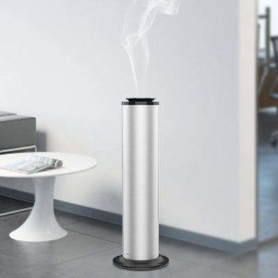 China Elektrische diffusors Geur-olie geurdiffusors Aluminium toren geur 500 ml Wifi Hotel waterloze diffusor Te koop