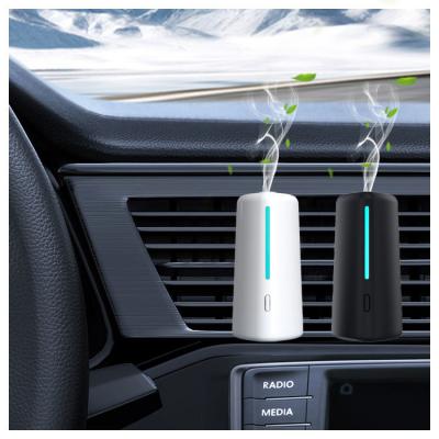 China HOMEFISH OEM ODM waterloze auto essentiële olie diffuser USB oplaadbaar Te koop