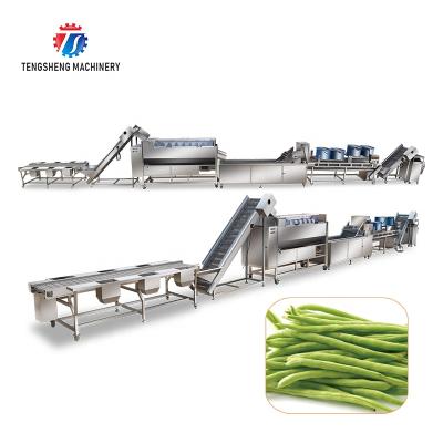 China Easy Operation Vegetable And Fruit Potato Selection Of Hair Roller Bubble Cleaner Drying Cutting Machine Production Line for sale