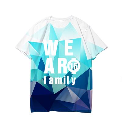 China Anti-pilling T-shirt stripe streetwear blank t-shirt new style sublimation for sale