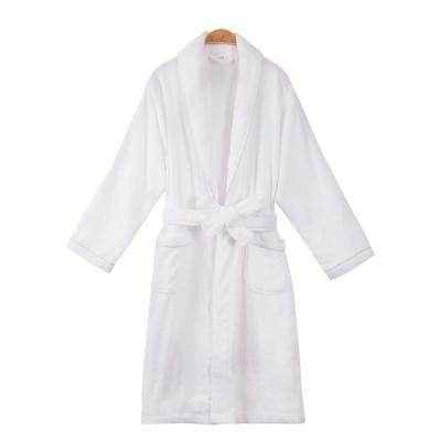 China Breathable Hotel Bathrobe Cotton Amazon Towel Long Robe Female Thickened Material Beauty Salon for sale