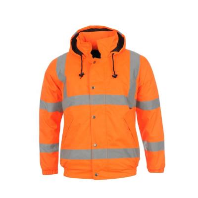 China Road Safety Reflective Jacket Winter Safety Reflective Jacket With Reflector for sale