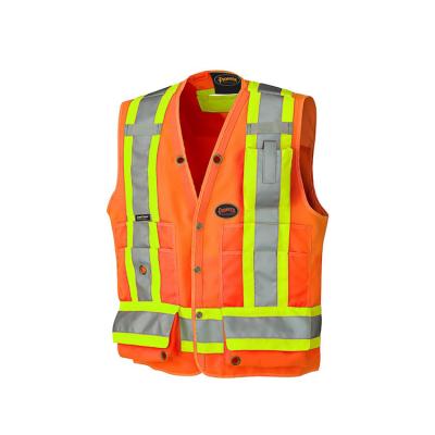 China Mesh Fabric For Safety Hi Strip Jacket Water Proof Vest Reflective Clothing Viz Safety Reflective Yellow Vests for sale