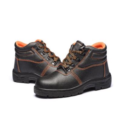 China Steel Toe Wholesale Genuine Leather Upper Work Safety Shoes for sale