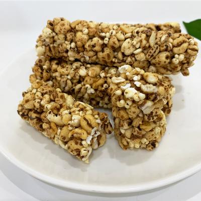 China Uncle Pop Wholesale HALAL Certificate Cereals Energy Giving Bar Grain Snacks Puffed Food Wheat Stick for sale