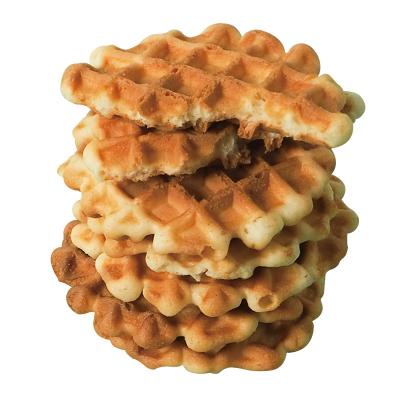 China Uncle Pop Healthy High Quality Crispy Milk Flavor Waffles Biscuit Grain Foos Snacks 150gX20bags for sale