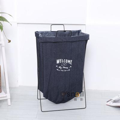 China Toss Customization Folding Laundry Baskets Storage Baskets And Bags With Foldable Legs Storage Basket for sale