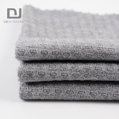 China DIJUNTEX 2023 stretch push waffle knit fabric, hacci terry fabric, china viscous rayon fabric for sale